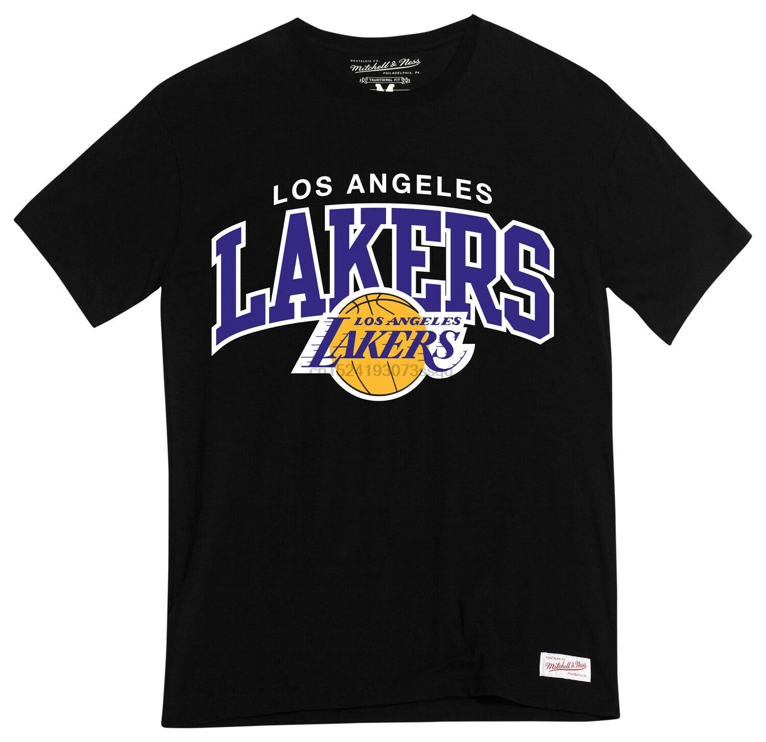 Рубашка Mitchell Ness HWC Arch LA Lakers Black |