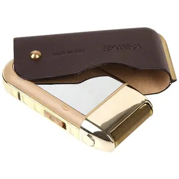 

Kemei Rechargeable Beard Razor Shaving Men Hair Clipper Clipper Wireless Personal Electric Shaver Face Care EU PLUG