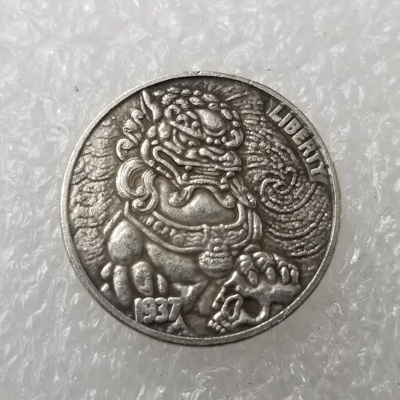 

US Hobo China Lion Buffulo Morgan one dollar Silver Plated Copy Coins old Coins Gift for collection drop token shipping