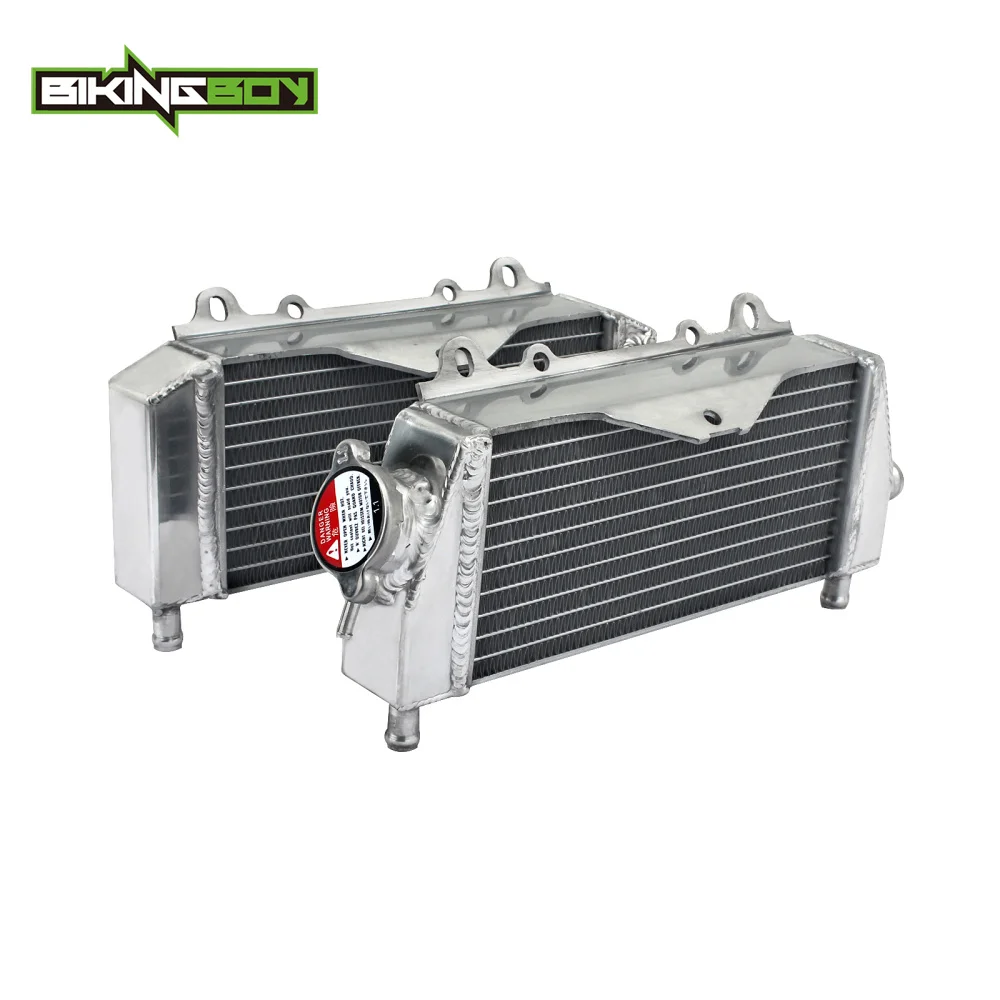 BIKINGBOY для Kawasaki KX 250 KX250 2005 2006 2007 2008 MX внедорожник Алюминиевые охлаждающие кулеры