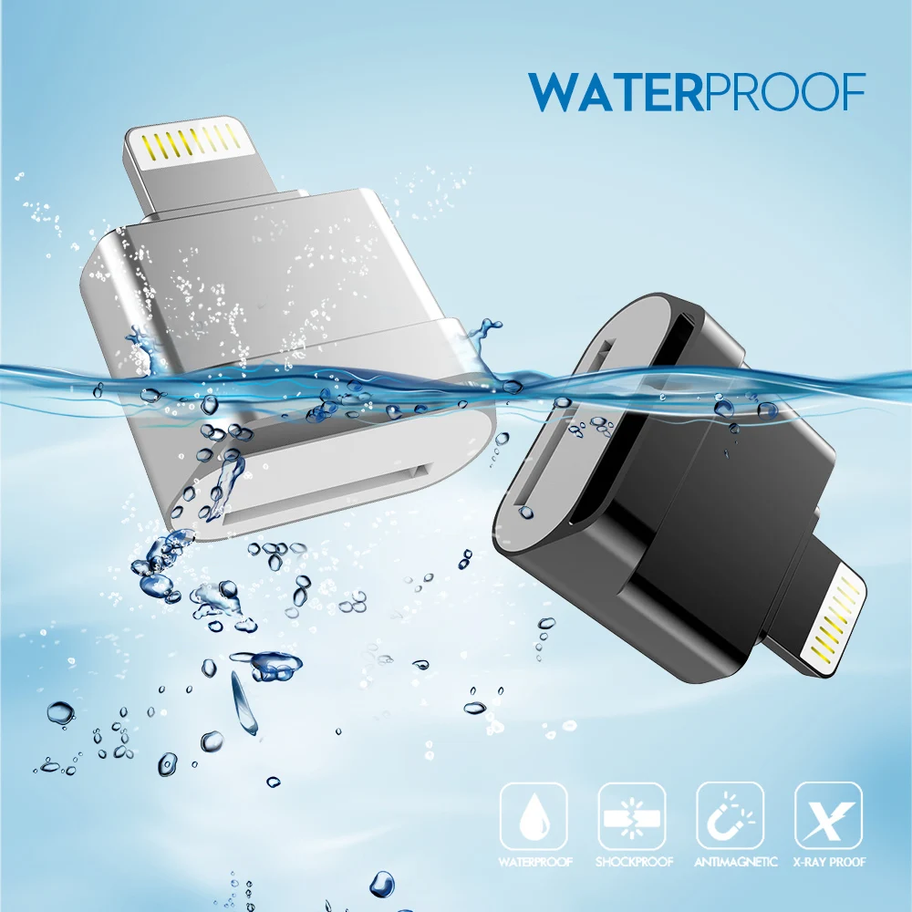 Мини Usb флеш-накопитель для iPhone 6/6s/6Plus/7/7Plus/8/X 2 в 1 iOS 13 | Компьютеры и офис