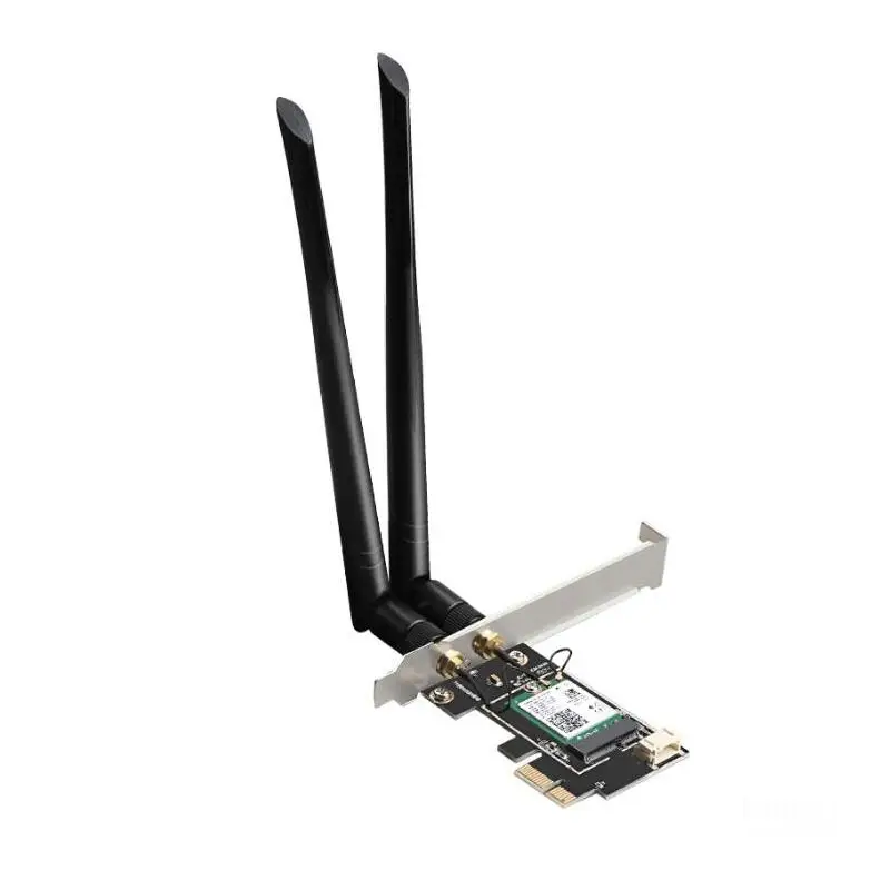 3000 Мбит/с двухдиапазонный 2,4 г/5 г 802.11ax PCIE беспроводной WLAN Wifi сетевой адаптер Wifi 6 AX200NGW для рабочего стола с BT 5,0 MU-MIMO