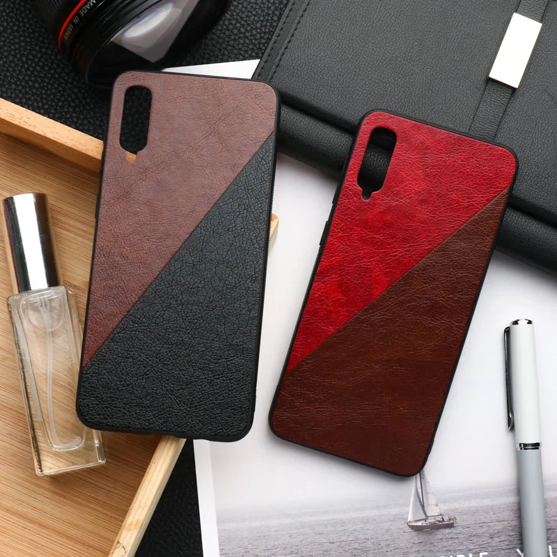 

Case for Samsung A50 A70 A40 A30 A20 A10 A60 A9 A6 A8 Plus A7 2018 Case Luxury Leather Cover On Samsung A50S A20S A10S A2 Core