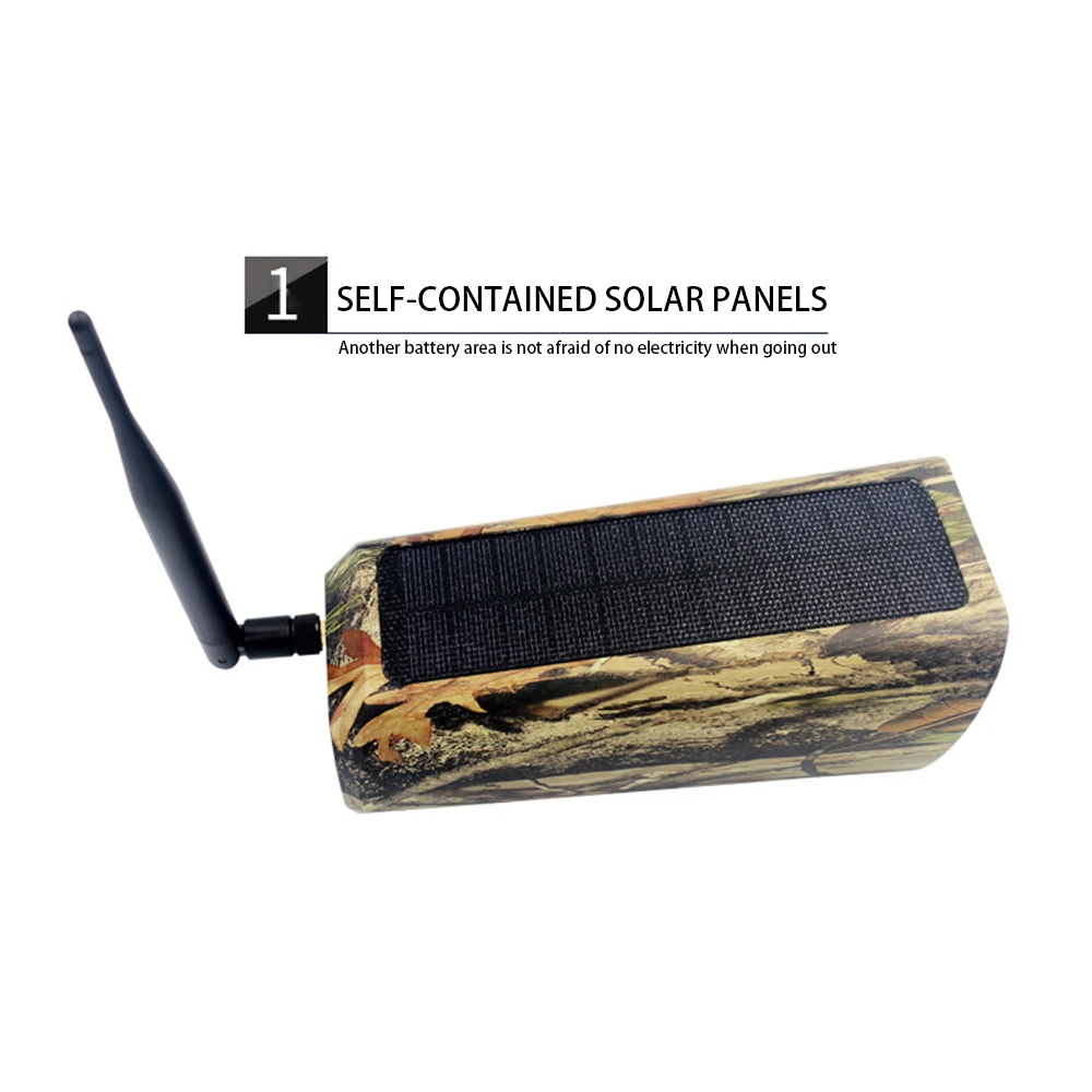 PR500W WiFi 1080P HD охотничья инфракрасные камеры камера водонепроницаемая Солнечная энергия охотничья камера для охоты инструмент для кемпинга
