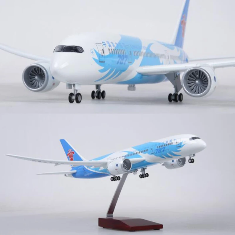 43-45,5 см Boeing787 Airbus A380 модель самолета из пластикового сплава EMIRATES ETIHAD QANTAS airфранция LUFTHANSA ANA AIRLINES