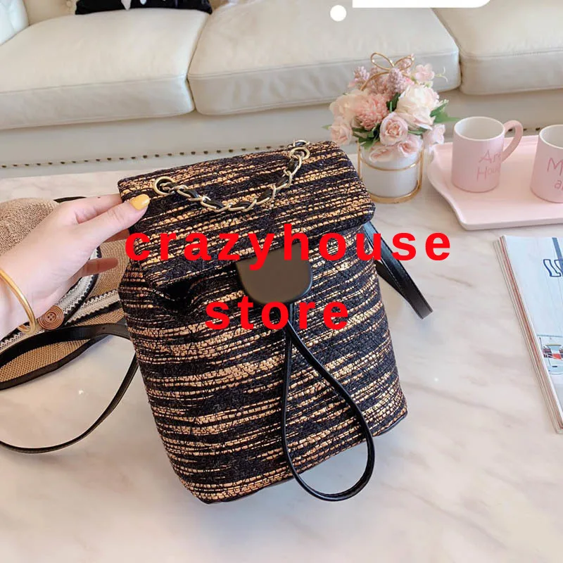 

26*27cm 2019 Original big size luxury famous brands flower woolen designer backpack backpacks laptop bags purses women mochila