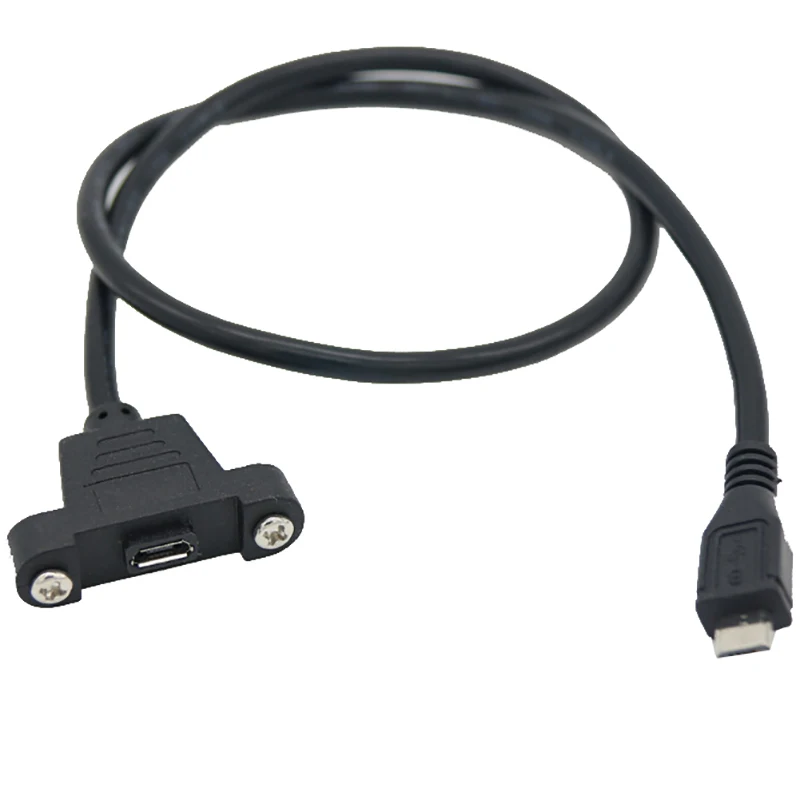 Кабель удлинитель со штекером Micro USB 2 0 и разъемом 30 см 50 см|Компьютерные кабели