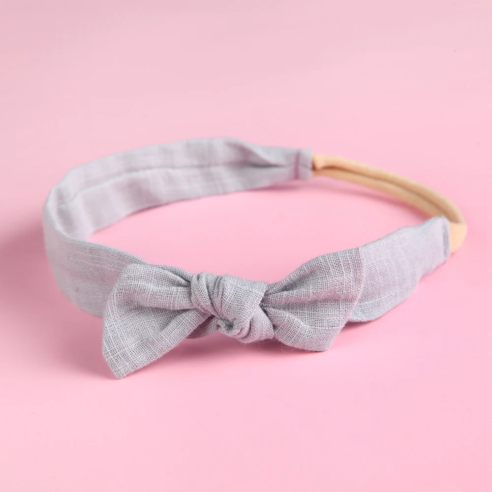 

2019 New Bow-knot Turban Irregular Headbands Popular Hair Bow Headband Girls Headwrap Fabric Elastic Kids DIY Hair Accessories
