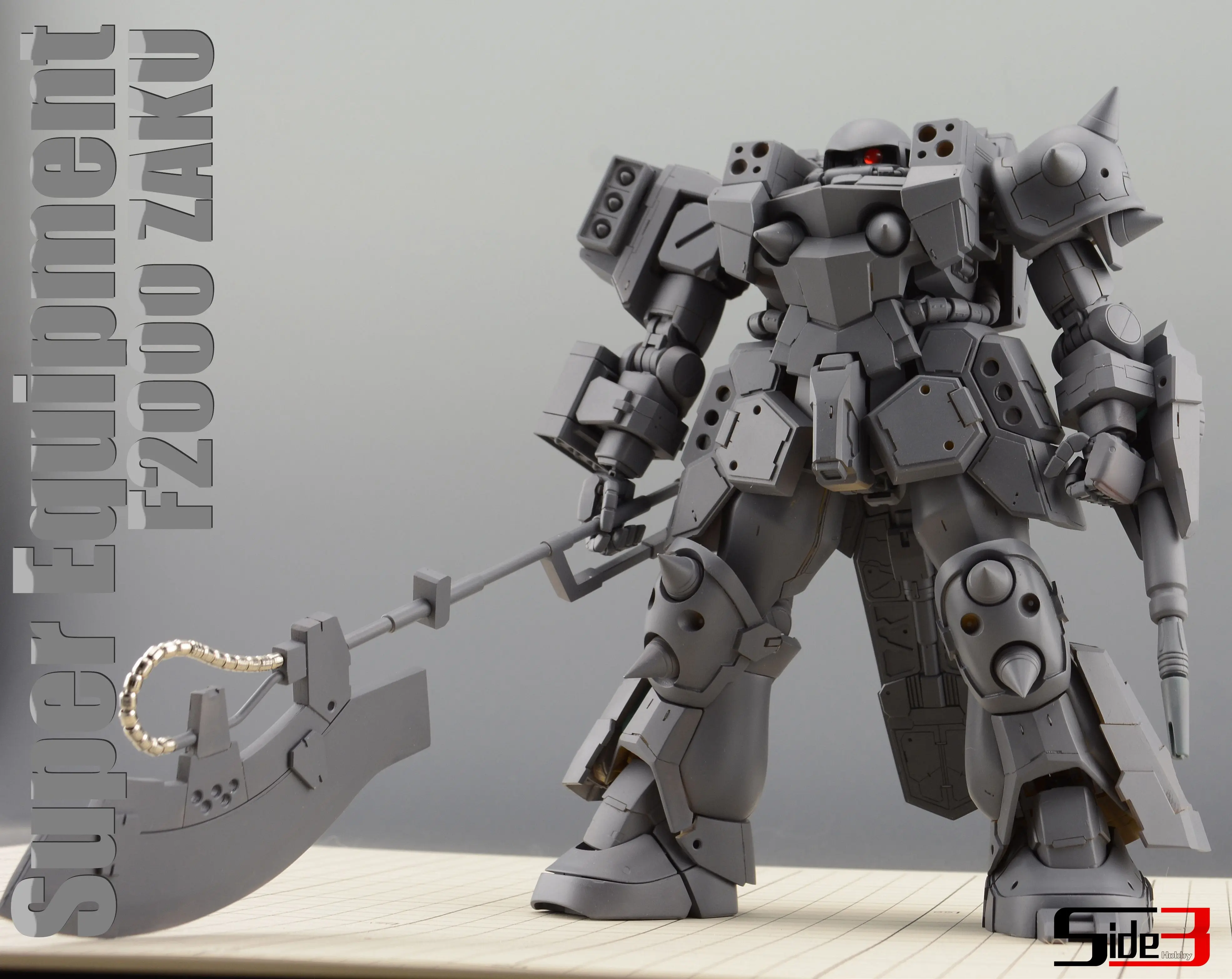 Набор для переоборудования SIDE3 GK из смолы супер оборудование на заказ MG 1/100 Zaku II