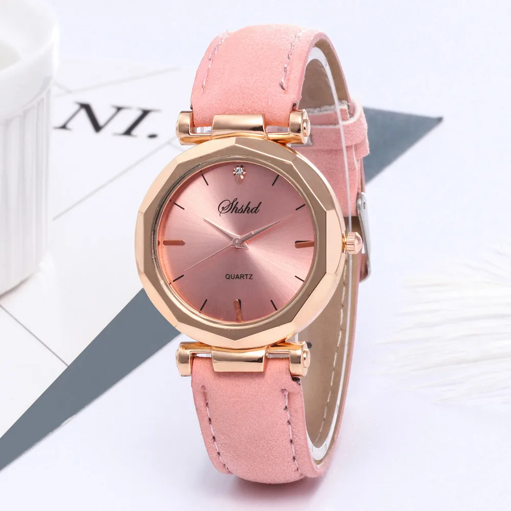 

New Women Watch Luxury Brand Casual Exquisite Leather Belt Watches With Fashionable Simple Style Quartz Wristwatch Reloj Mujer