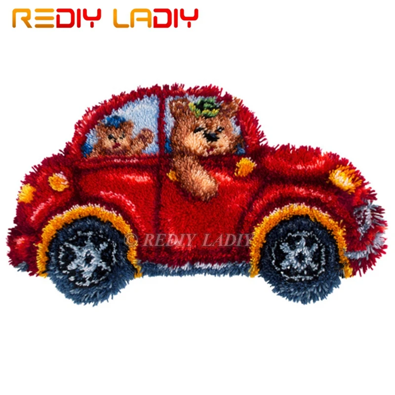 ^*Best Offers Latch Hook Kits Make Your Own Rug Cartoon Car Tapestry Crocheting Cushion Mat DIY Carpet Rug Pre-Printed Canvas Hobby & Crafts ^*Best Offers Latch Hook Kits Make Your Own Rug Cartoon Car Tapestry Crocheting Cushion Mat DIY Carpet Rug Pre-Printed Canvas Hobby & Crafts