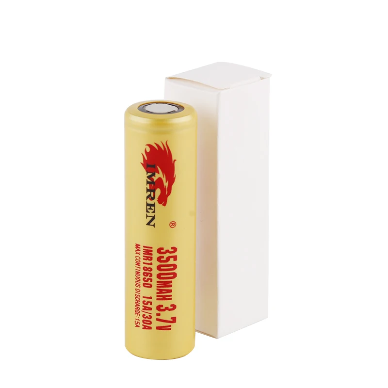 18650 Батарея 3 7 V литиевая батарея 3500mAh 30A|Перезаряжаемые батареи| |