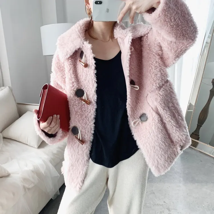 Real Fur Coat Women Wool Jacket for Women Clothes Korean Winter Coat Women Abrigos Mujer Invierno YY921