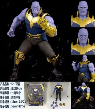 

Avengers Alliance 3 Unlimited War SHF Thanos Action Figure Model Doll Collection Model Toy