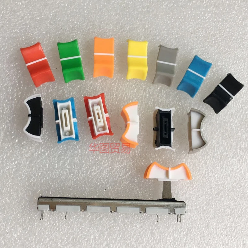 8pcs hole 8mm potentiometer fader knobs caps / mixer fader cap 8mm