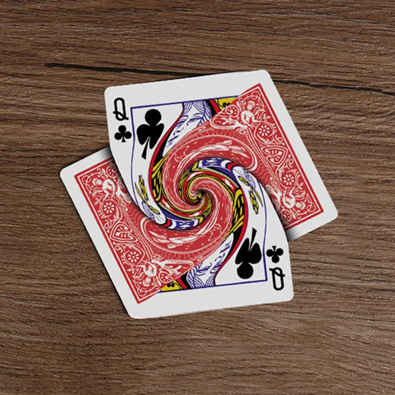 Vortex by Dan Harlan Playing Card Magic Tricks Deck Props Toy Magician Pops