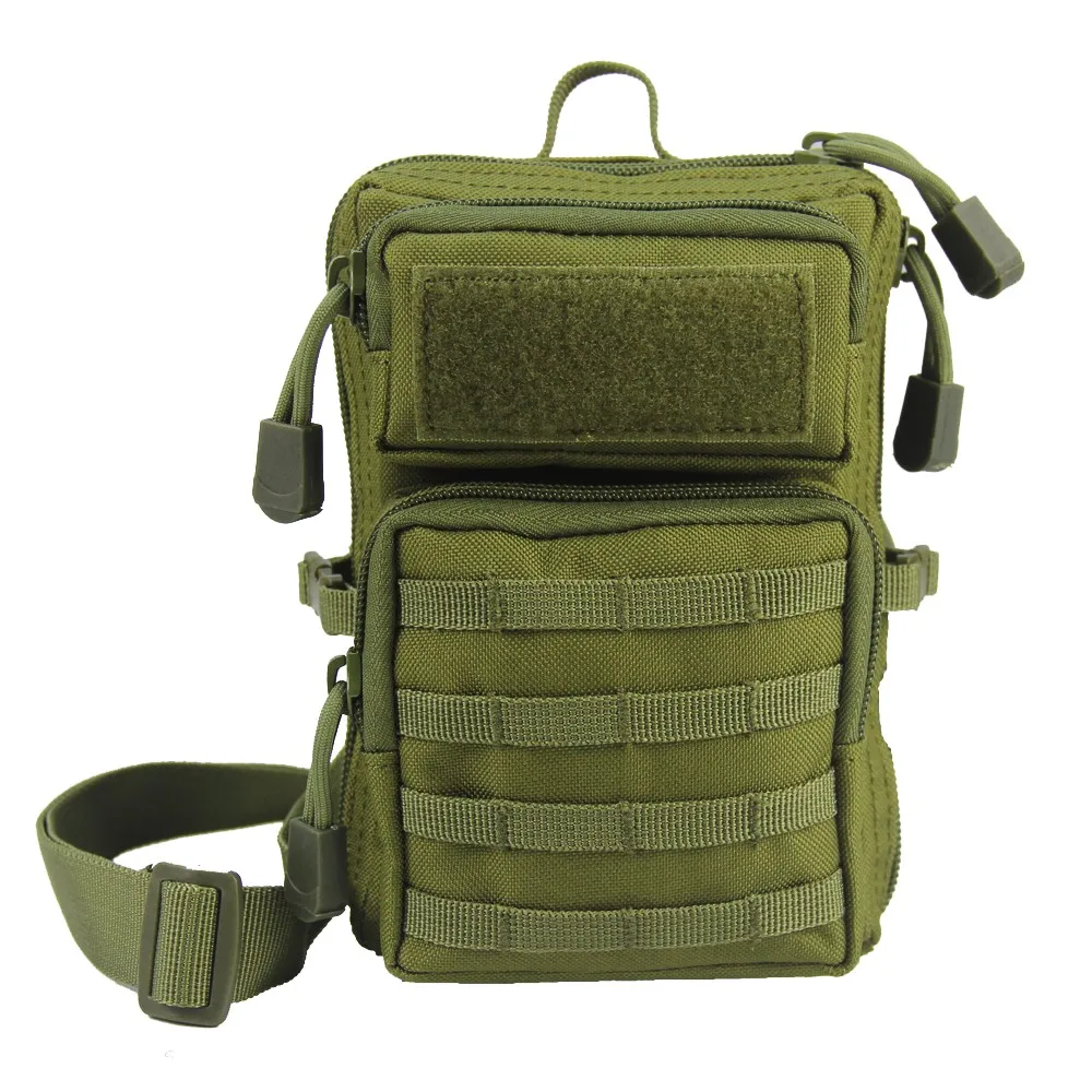 1000D нейлоновая сумка для охоты на открытом воздухе, спортивные карманы, тактические сумки с ремнем, чехлы для мобильных телефонов, поясная сумка