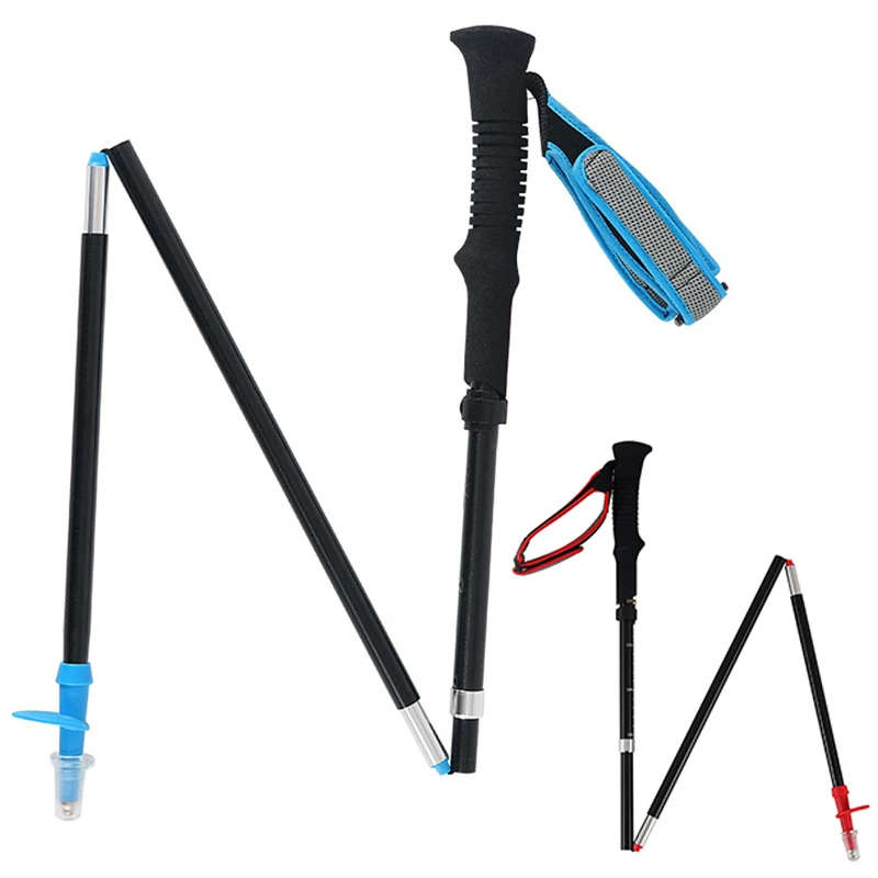 Balance Trekking Pole Adjustable Walking Hiking Outdoor Sports 4 Links