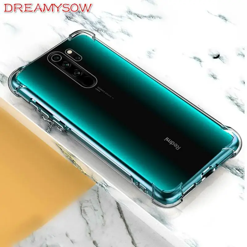 

For Xiaomi Redmi Note8 Pro Shockproof Case Note7 Note6 Cover Soft TPU Case For Redmi 7A K20 Redmi Note5 4X Silicone Coque Capa