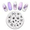 PICT You-plaque d'estampage sur les ongles, fleur, modèles de timbres, en acier inoxydable, pour Nail Art, pochoir ► Photo 2/6