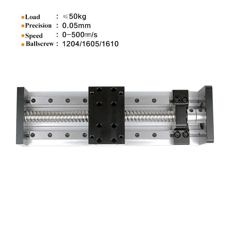 Free Shipping 50-1000MM Effective Stroke SFU1204 1605 1610 Ballscrew 12 16 Linear Guide Motion Module Rail Table CNC 3D Printer
