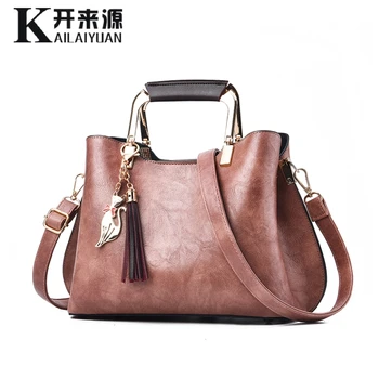 

100% Genuine leather Women handbags 2021 New Brand Fashion Women Bag Female Shoulder Bag Soft Leather women handbag Vintage bag