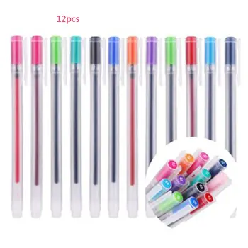 

12 Candy Color Gel Pen Chalk Paint Art Marker Pen Water Color For Diary Decoration Scrapbooking Artist Supplies