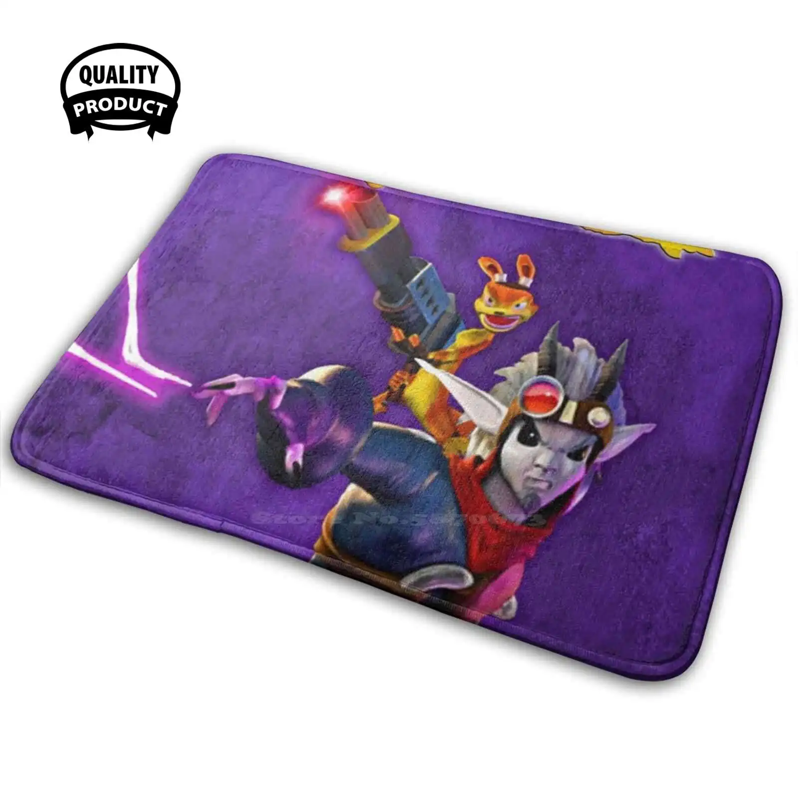 Jak 2 ( Jak Ii Renegade ) Dark Jak 2 3D Articoli Per La Casa Tappetino Tappeto Tappeto Cuscino Jak E Daxter Jakanddaxter Jak Daxter Keira