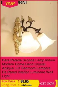 Настольная лампа для ванной комнаты, бра, светильник для лестницы, современный светильник для улицы, светильник для спальни с аппликацией, настенный светильник