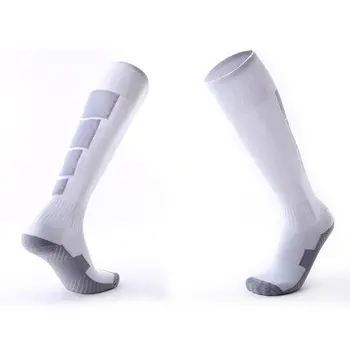 

Hot sale 1 Pair Anti-Slip Soccer Sports Socks Men Sock Football Knee Above Long Stockings High Socks for Baseball Basket Sports