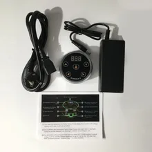 Горячая профессиональная татуировка источник питания трансформатор напряжения светодиодный цифровой цветной тату блок питания для тату машины питания