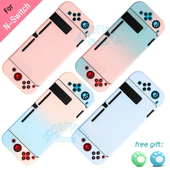 

2020 Newest Nintend Switch Colorful PC Protective Hard Shell NS Detachable Ultra Thin Pink Case Cover for Nintendo Switch Game