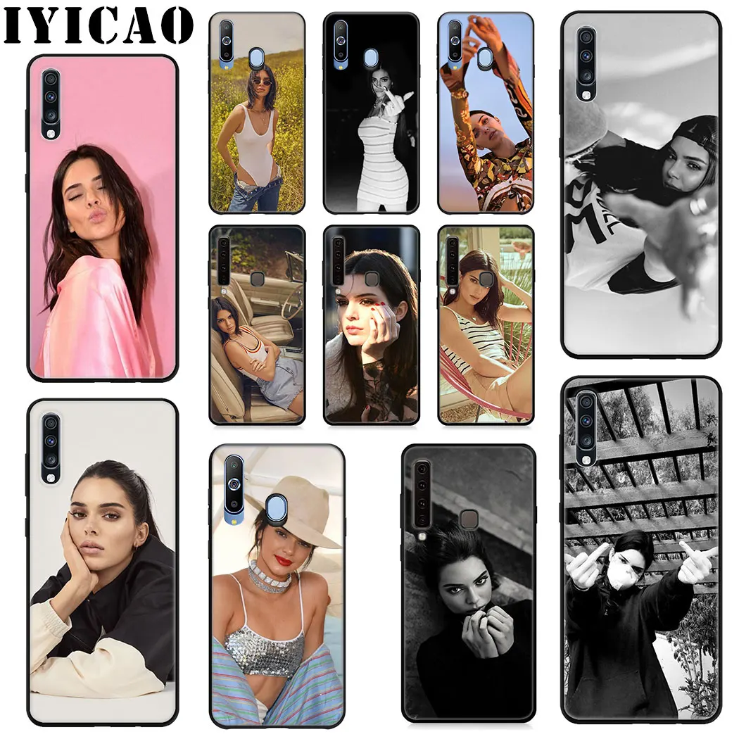 Мягкий силиконовый чехол Kendall Jenner для Samsung Galaxy A20E A9 A8 A7 A6 Plus A5 A3 A2 Core из ТПУ |