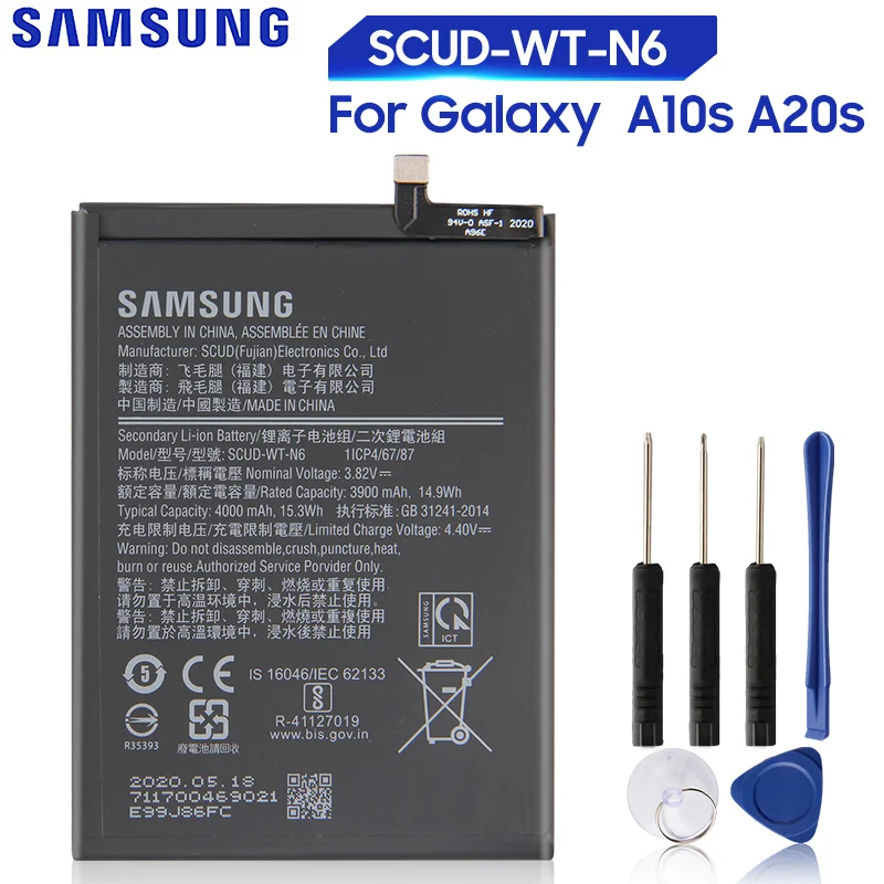 Оригинальная запасная батарея Samsung для Galaxy A20s A10s Honor Holly 2 Plus SM A2070 A21 SCUD WT N6