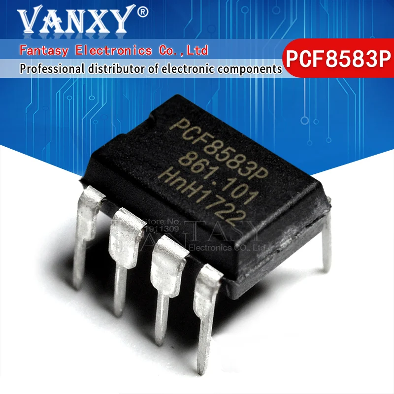 

Часы наручные PCF8583P DIP8 PCF8583 DIP-8, оригинальные аутентичные, 5 шт.
