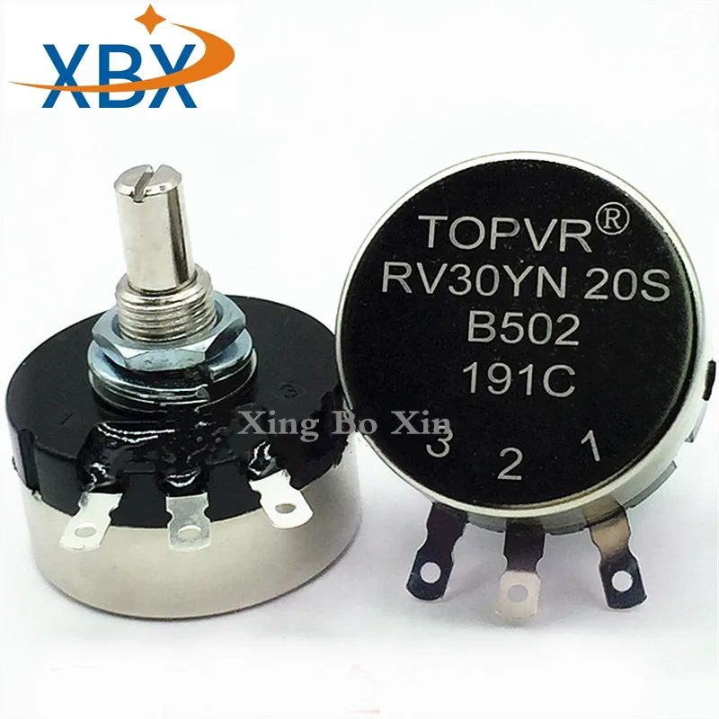 

Original TOKYO COSMOS TOCOS RV30YN20SB502 B103 B102 B202 B203 B503 B104 Potentiometers RV30YN20SB 1K 2K 5K 10K 20K 50K 100K 500K