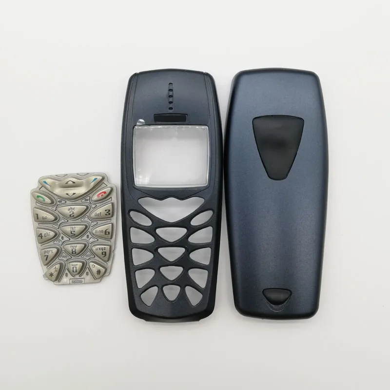 Корпус передней лицевой панели рамка Крышка для Nokia 3510i 3510 чехол + задняя крышка