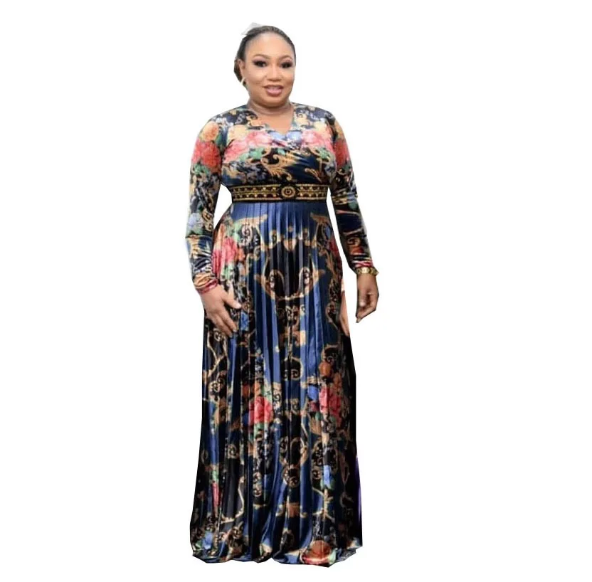 2021  New Fashion Bazin Print Dashiki Women  Yomadou Elastic Color Pattern dress for women/lady african couple outfits Africa Clothing