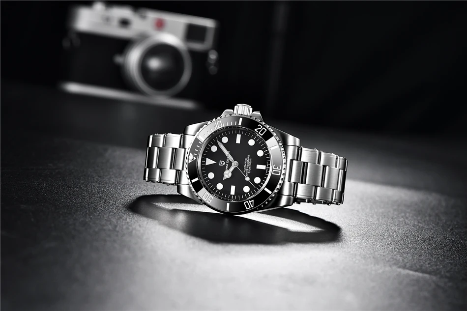 PAGANI DESIGN New 40mm Diving Wristwatch Retro Luxury Sapphire  NH35 Men's Automatic Mechanical Watches 200M Waterproof Luminous