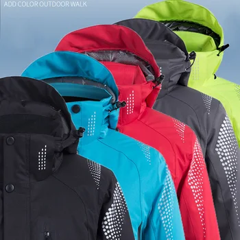 

-30 Women and Men Snow Suit Wear Snowboard Clothing Winter outdoor Waterproof windproof Costumes Skiing Jacket 5 pure colors