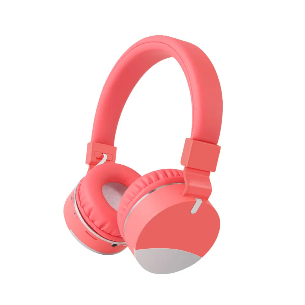 E86 беспроводные bluetooth-наушники для взрослых и детей, универсальные Накладные на голову ПУ наушники со стерео микрофоном, гарнитура