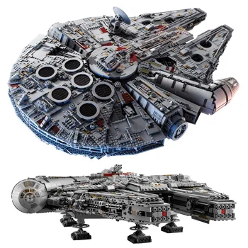 

05132 New Millenniums 8445PCS 75192 Compatible Star wars Falcon Series Ultimate Collectors Model Building Bricks Toys Gift