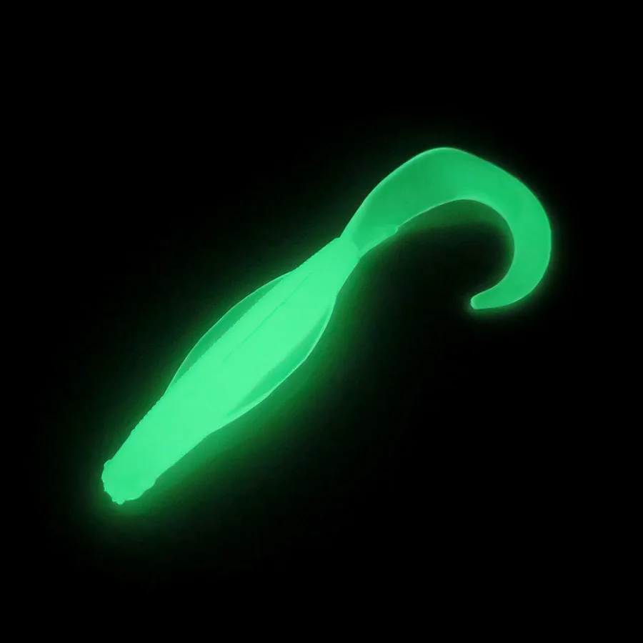 Wobbler-señuelo suave de pesca de silicona, Swimbaits, Crankbait, longitud de 8,5 cm, peso 3g, cebo Artificial, 10 Uds.