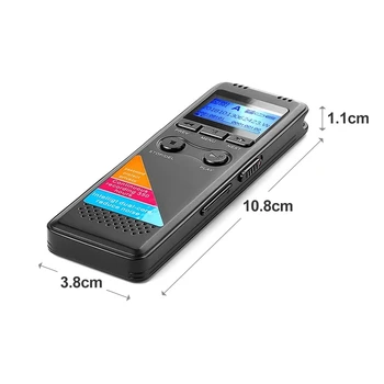 

Professional Digital Voice Recorders High Definition Lossless Sound Quality Phone Recording Circulating A-B Repeating Noise Redu