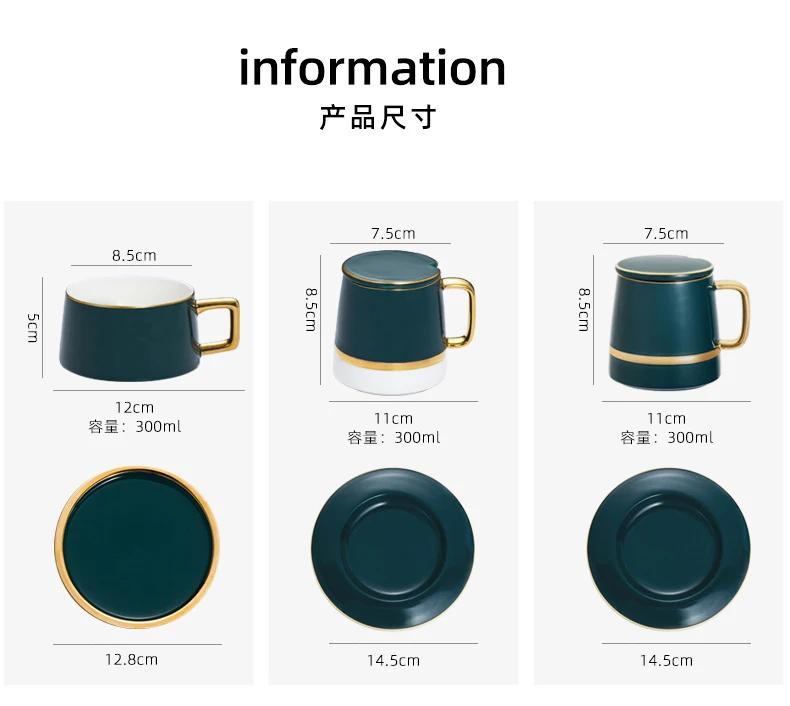 copo de chá do vintage reutilizável copos e pires conjuntos tazas 50