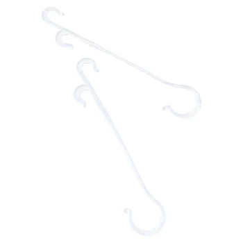 

850PCS Tomato Fruit Ear Hook Fruit Hook Flower Vegetable Plant Support Hanging Supplies for Greenhouse Garden (About 1kg, White)