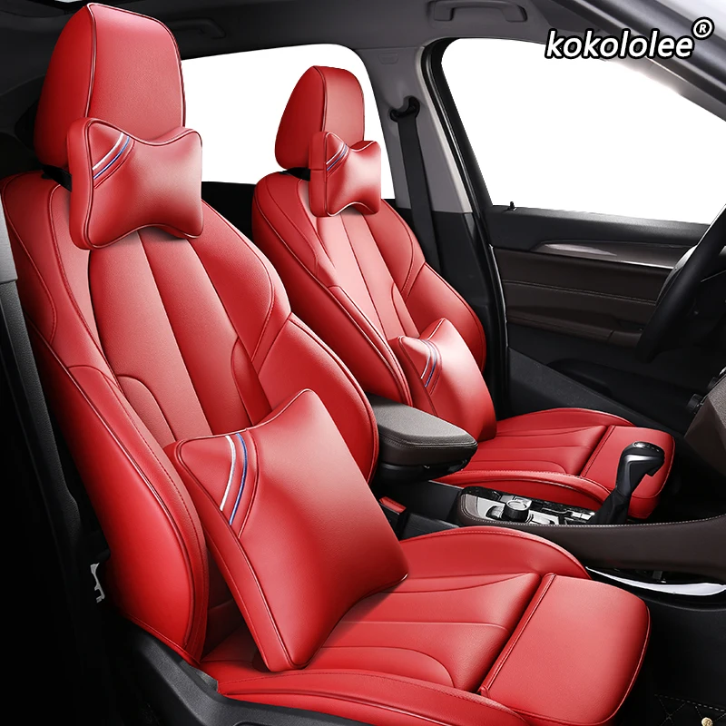  kokololee Custom Leather car seat covers For KIA Sportage Optima Cerato Forte Soul RIO K2 K3 K3S K4