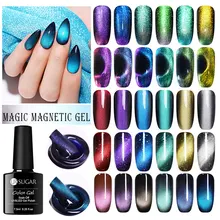 UR סוכר 7.5ml 5D מגנטי ג 'ל לק רחב אפקט חתול עין UV ג' ל לכה משרים הנחה UV LED ג 'ל נייל אמנות לכה DIY(China)