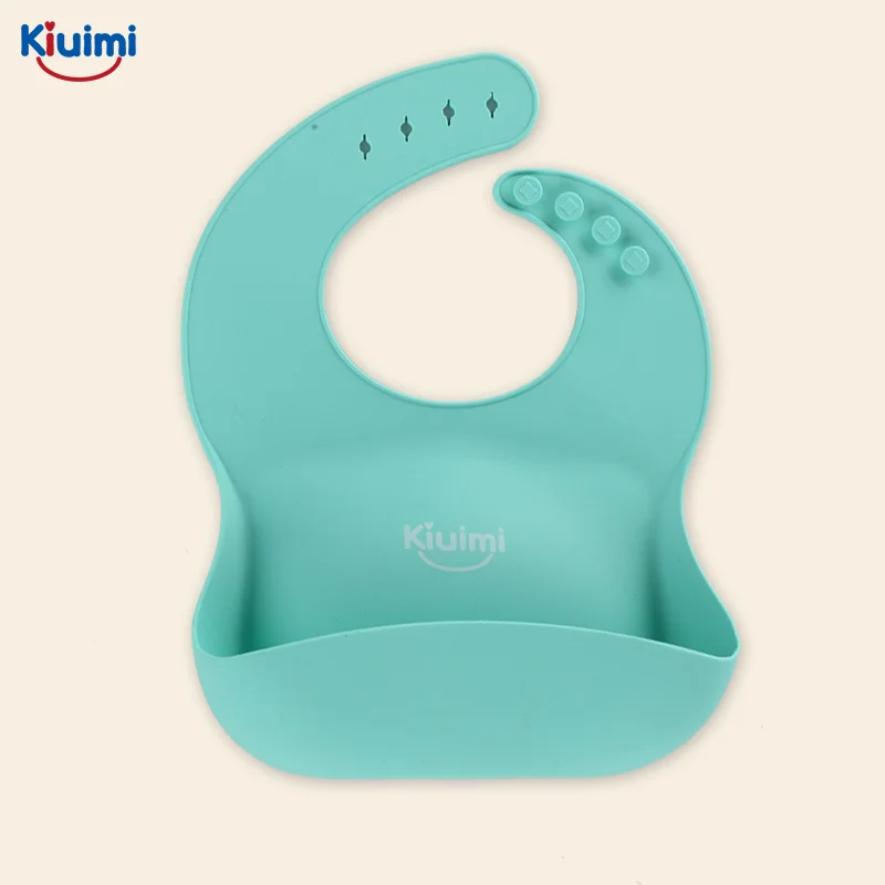 Оптовая продажа водонепроницаемый силиконовый нагрудник Легко протирается!