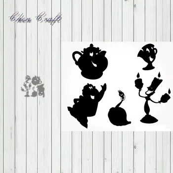 

Metal Cutting Dies Candlestick teacup for DIY Scrapbooking Album Paper Cards Decorative Crafts Embossing Die Cuts